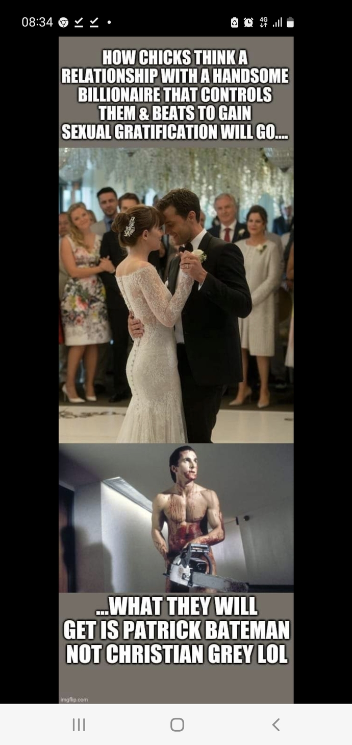 What do you think about Christian Grey? Would you date a guy like that?