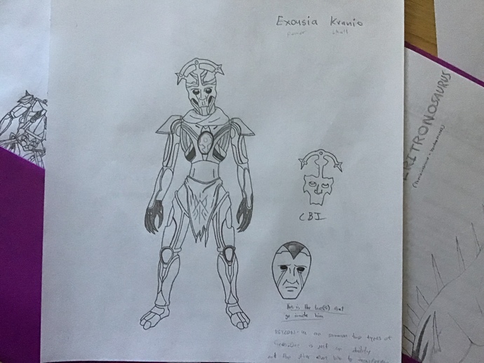 I’m pretty sure I added a Face Plate. This is his Default Form, also nowhere near Bloofhoofur