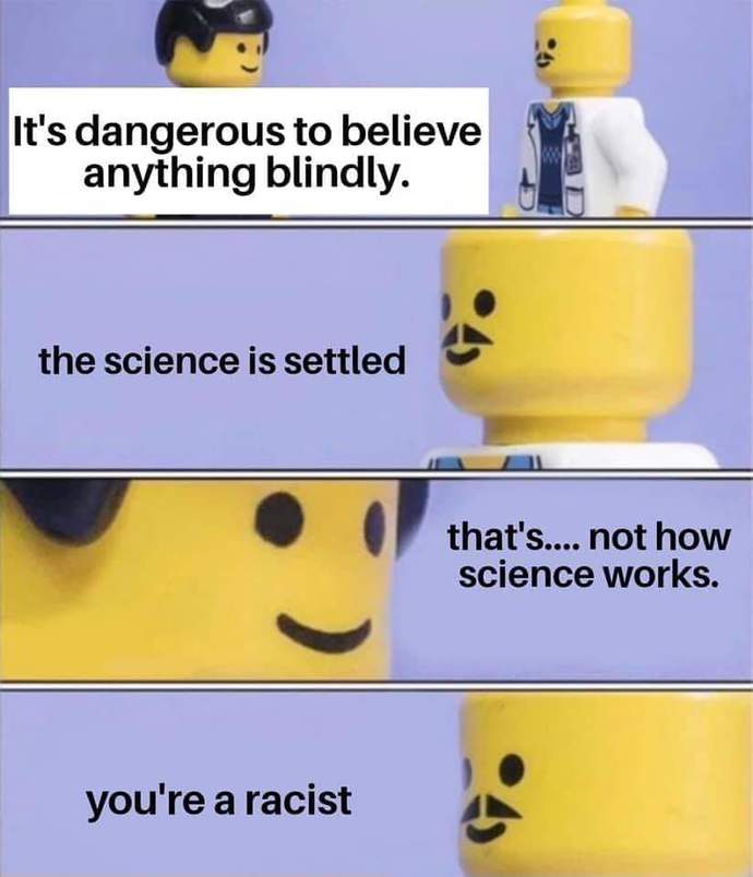 Do You "Trust The Science" as the Political Left Suggests You Should?