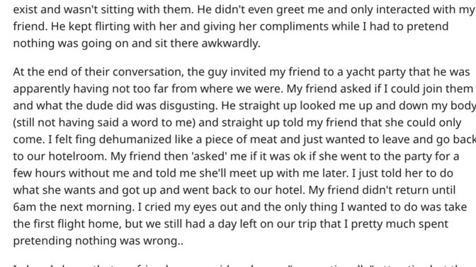 Was this woman right to be pissed or she is just jealous?