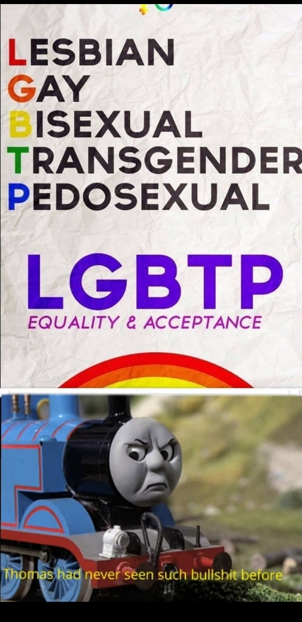 Pedophilia. Why are woke leftwingers trying to decriminalise & normalise it as part of the LGBTQ?