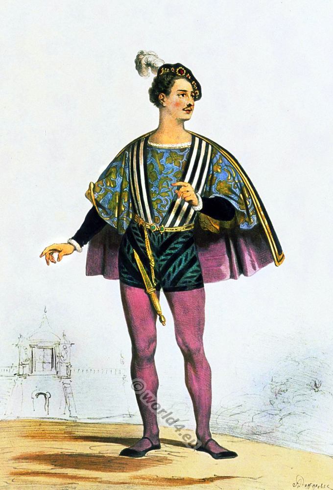 Italian nobleman in the Renaissance period