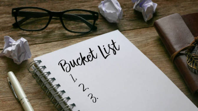 Have you made a bucket list about the things you wanna do next year or future?