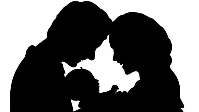 Does the child Primarily belong to the mother or the father?