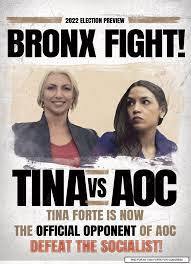 AOC vs Tina Forte New York District 14 , who wins because I smell an upset?