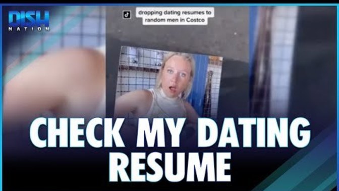 How would you feel if someone handed you thier dating resume? (More in the description)?