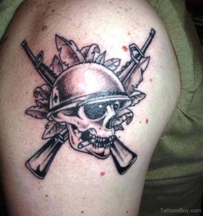 How to ask a tattoo artist to have a tattoo on your shoulder to be a clear tattoo with shadings around it to be exact in a picture?