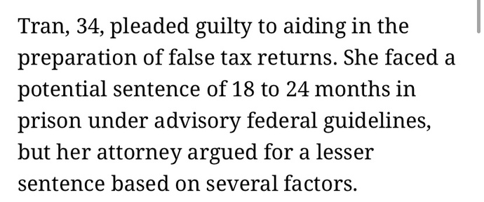 Lexi Tax fraud case