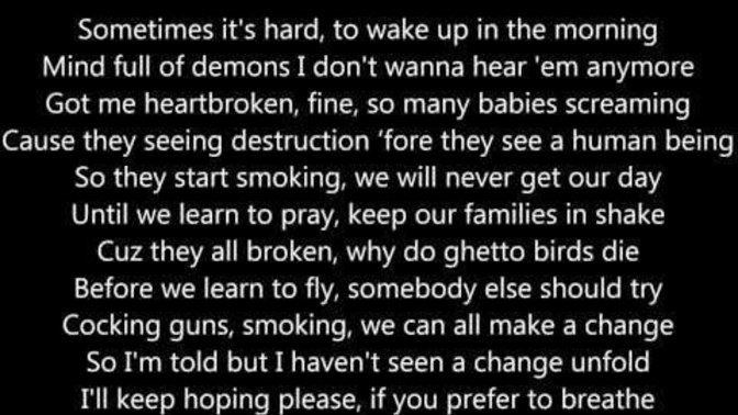 How can someone hate 2pac and Eminem?