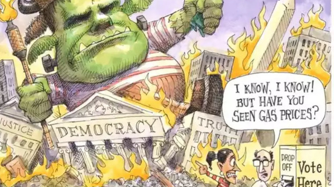 What do you think of this political cartoon?