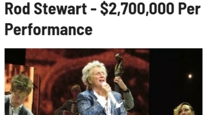 What are the perks of being this performer?