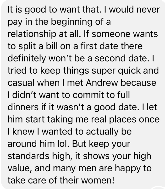 Why is my boyfriends ex sending me messages like this? She said she’s shocked he takes to expensive places. Why does she care and act competitive?