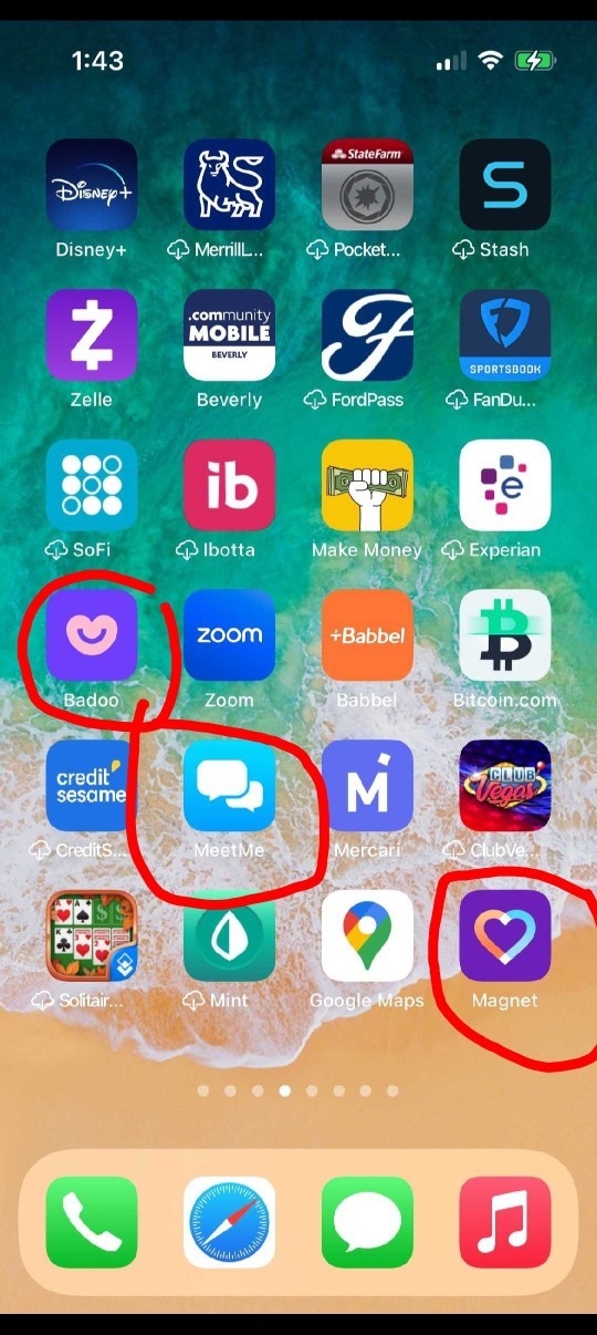 Does any iPhone model come already pre-installed with dating apps from the apple store already installed when buying iPhone from Verizon wireless?