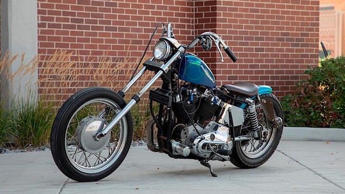Bike people, How much do you think this1971 Harley-Davidson Sportster Chopper is worth?