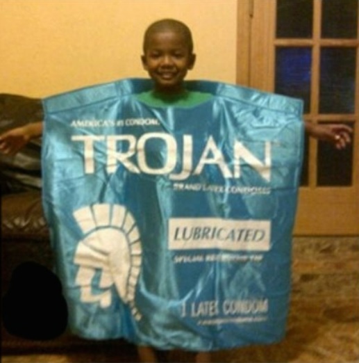Which Halloween kid costume is most inappropriate?
