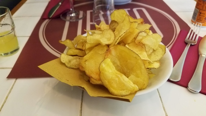 I ordered Homemade French Fries at an Italian restaurant and they gave me THIS?