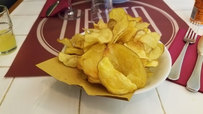I ordered "Homemade French Fries" at an Italian restaurant and they gave me THIS?