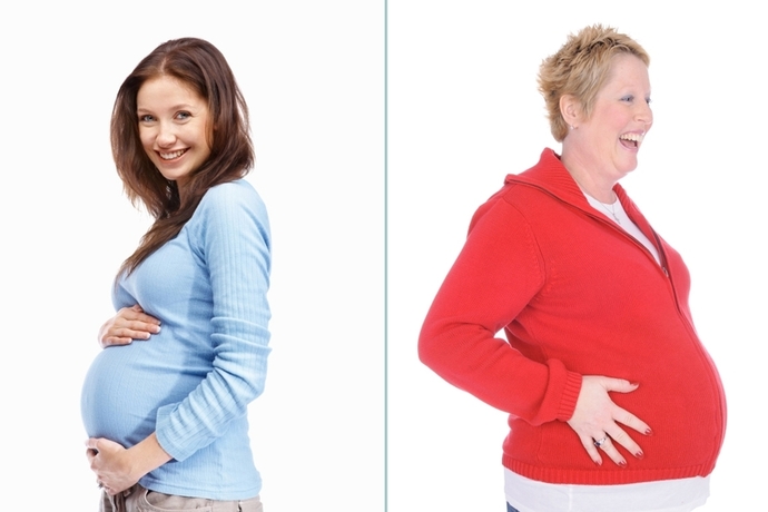 Which is worse having a baby too early in life or too late in life?