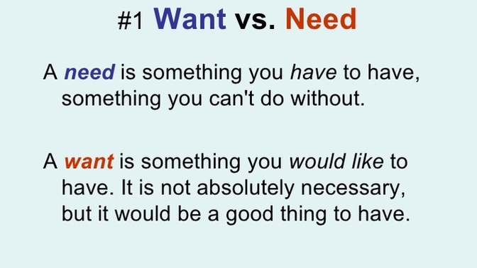 Do you like being wanted more from someone you like or needed?