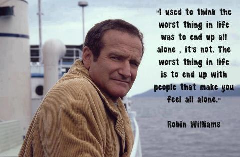Robin Williams had a take on this.