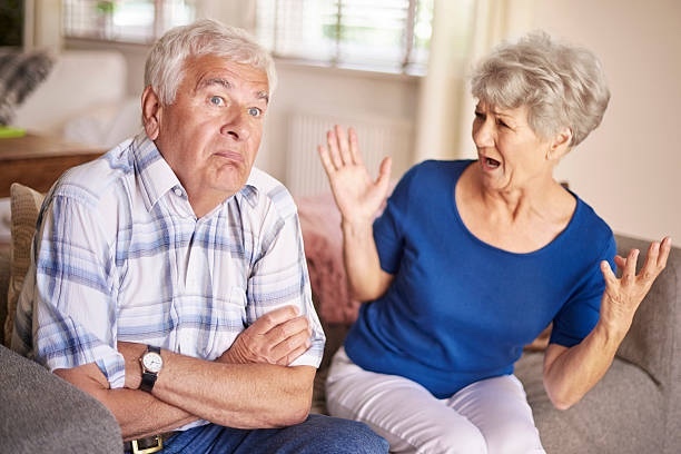 Have you seen old people fight over nothing?