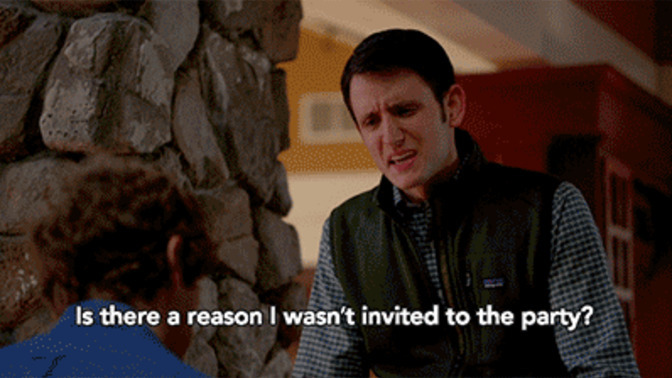 Have you ever had a group of friends or 'friends' go out partying and didn't even bother inviting you?