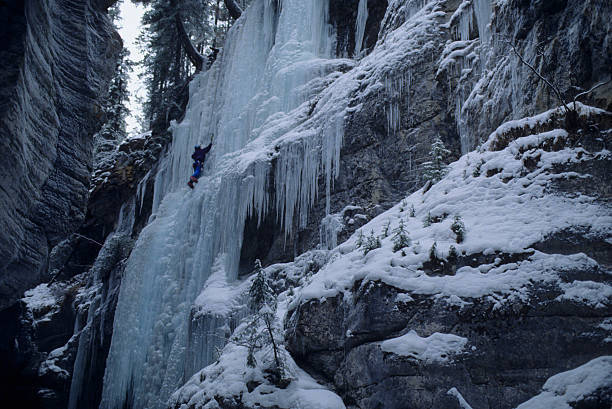1993 Canada, Canadian Rockies, Alberta, Jasper, Maligne Canyon,...