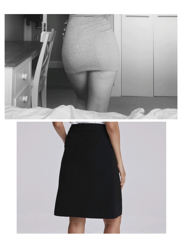 Skirt length could have been a little longer