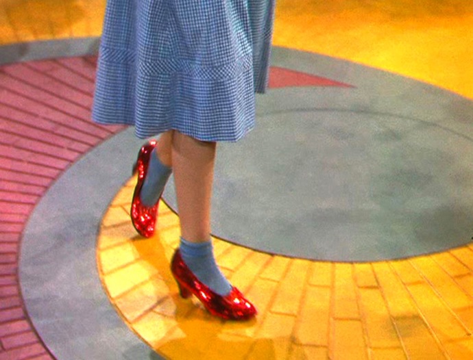 Dorothy... on her way to the "Emerald City"... looking for financial independence!