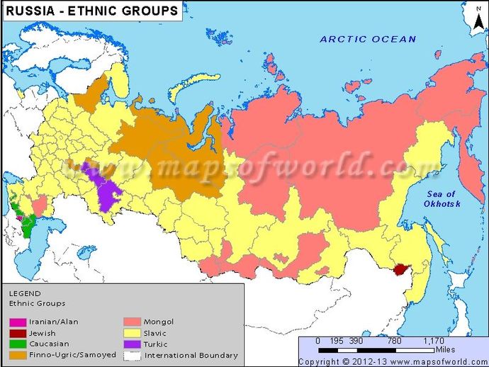 Why do some Russians look a bit Asian?