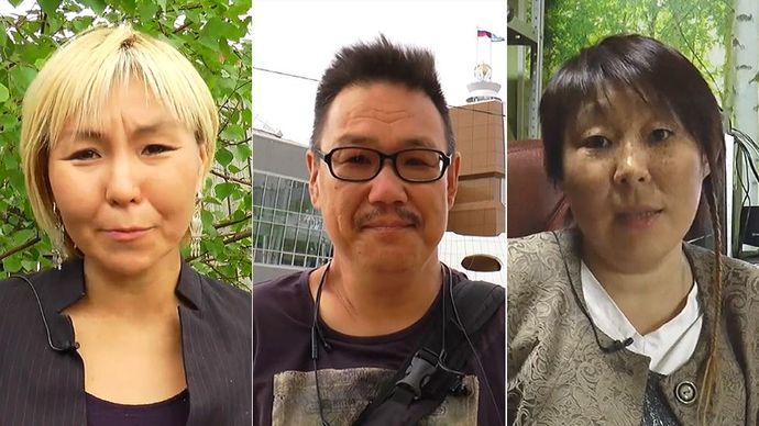 Why do some Russians look a bit Asian?