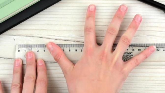 Guys: Why do you always compare hand sizes with a girl?