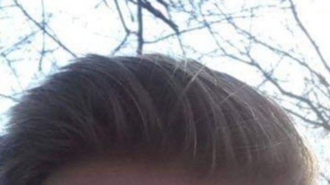 What is the hair color dark blonde or brown?