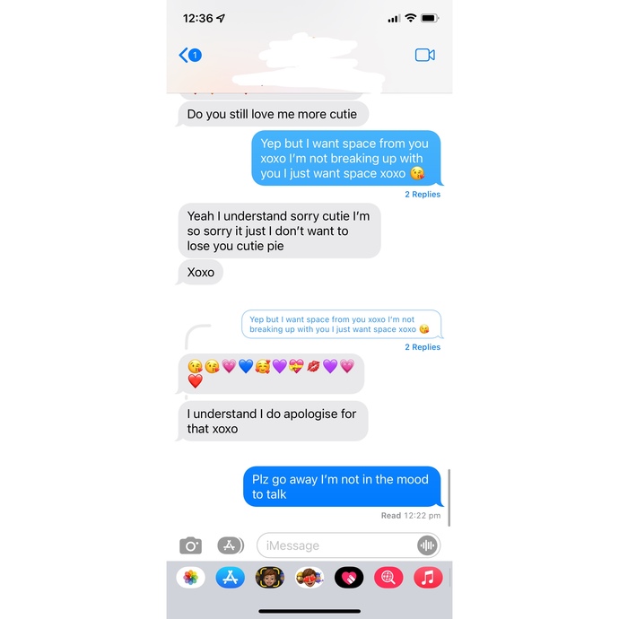 Did I just breakup with him?