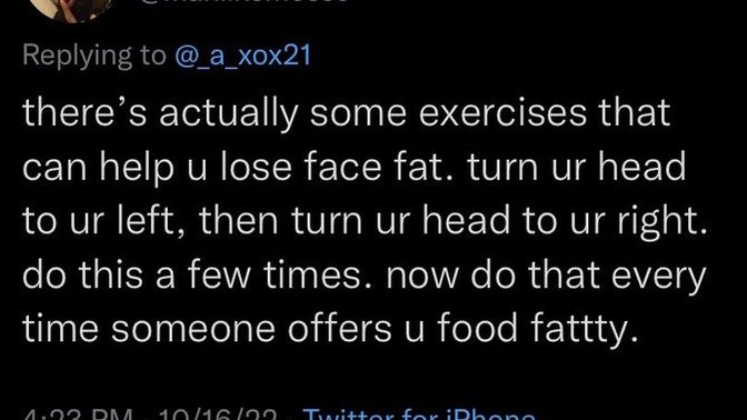 Was this guy rude towards big woman?