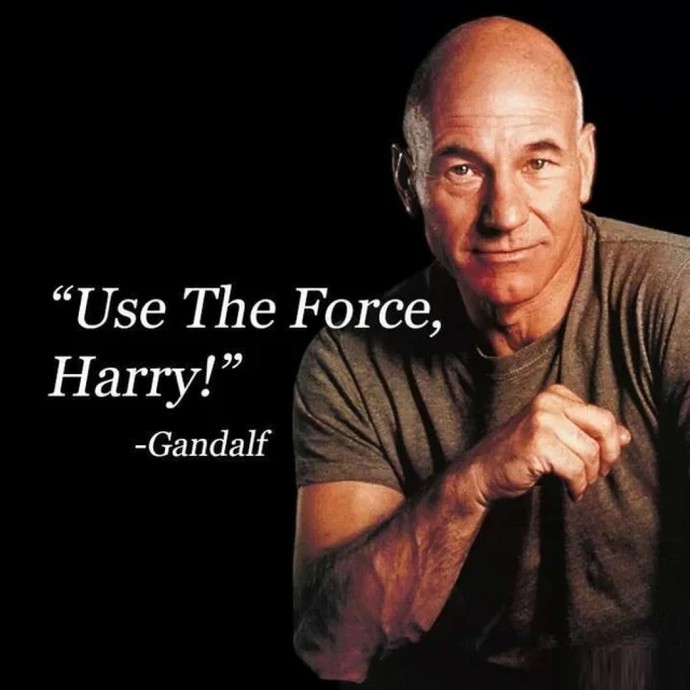 How would you react if someone made this while in the middle of a conversation about Star Wars?