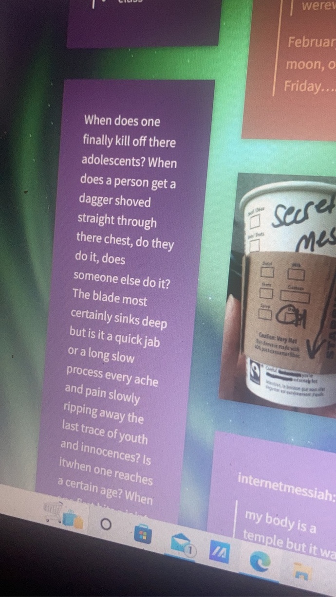 How cringe were my tumblr rants?