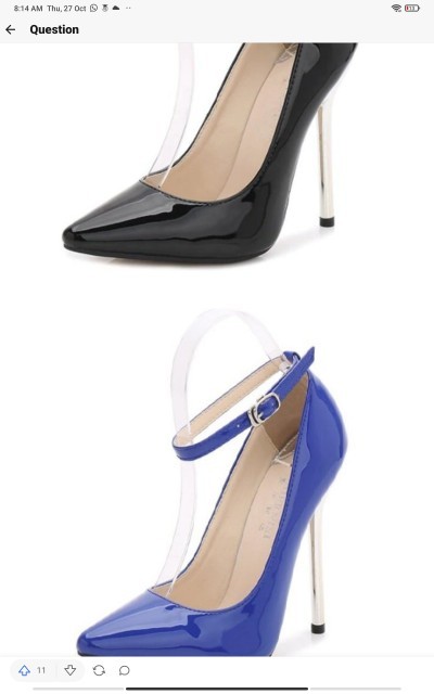 Related What are your favorite high heels to wear? Which style and heel length? Do you have a top 3?