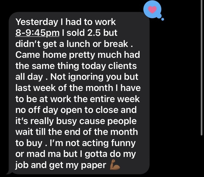 Is he really to busy or is it an excuse?