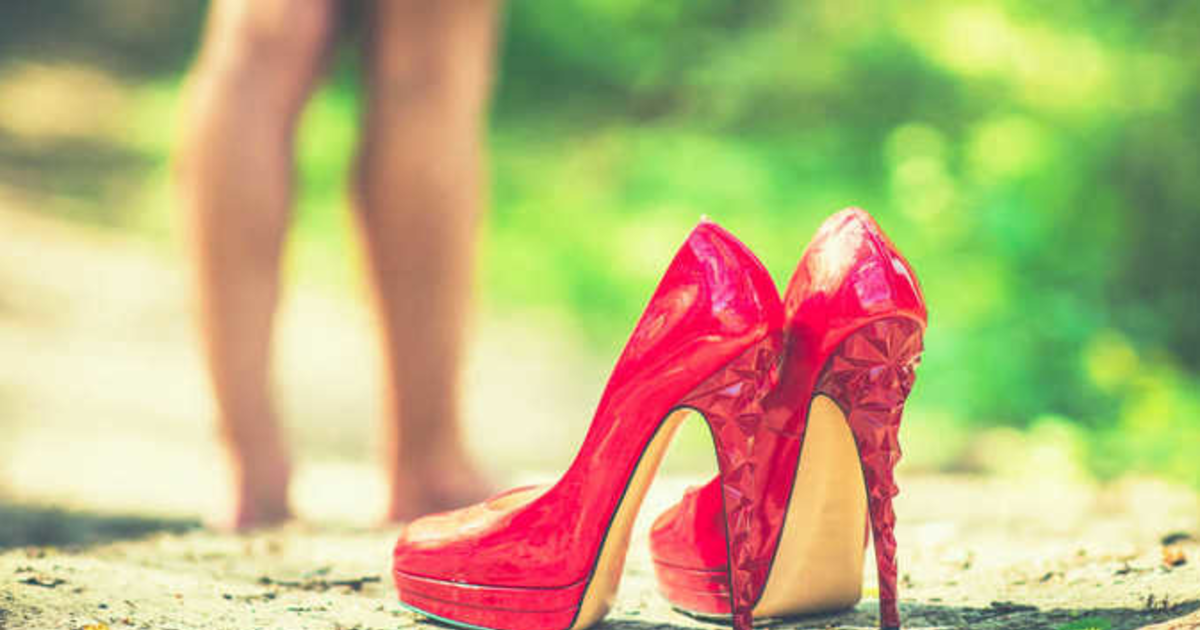 high heel sales down