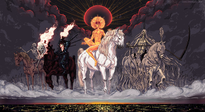The 4 horsemen of the apocalypse 