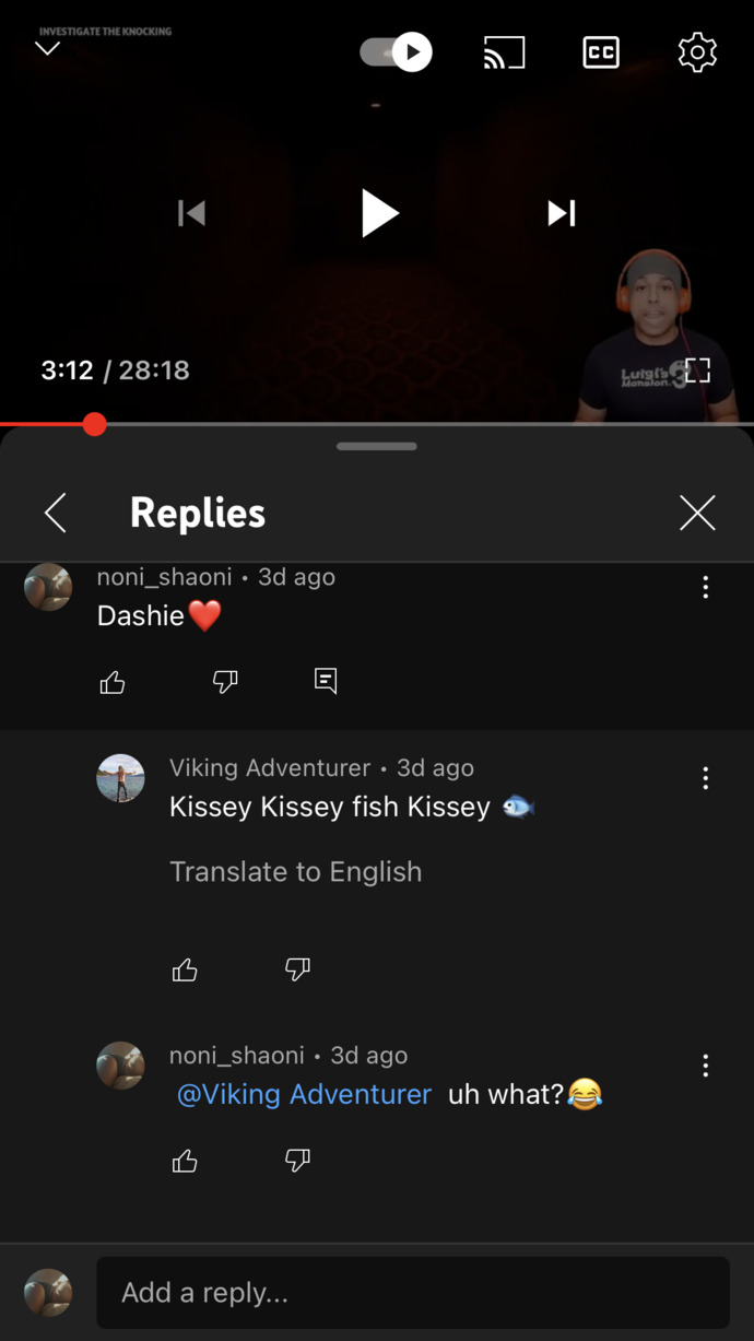 Anyone have any idea what this idiot is saying?