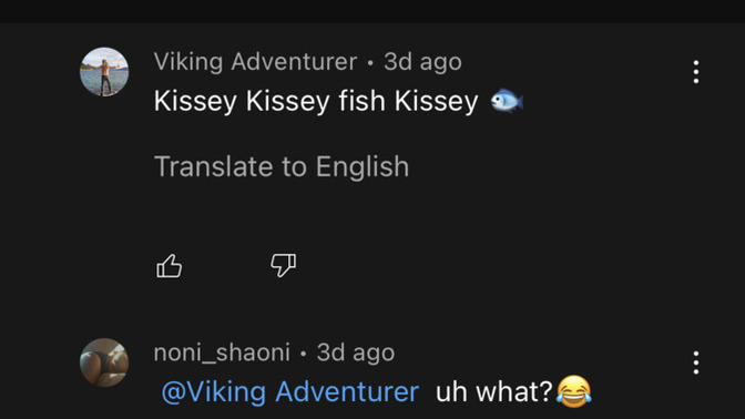 Anyone have any idea what this idiot is saying?