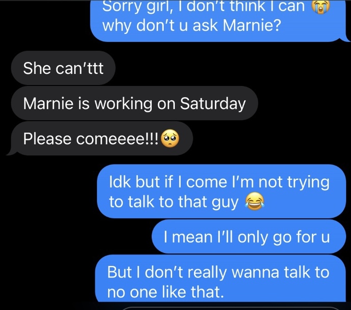 Does she seem loyal and innocent?