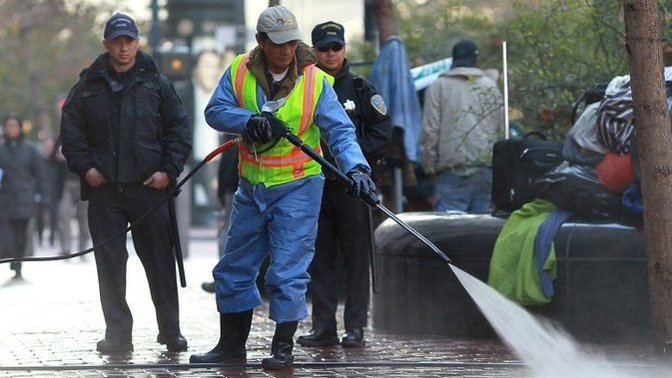 Would you take a job on San Francisco's Poop Patrol to clean up human fecal matter off the streets daily for $184,000 a year?