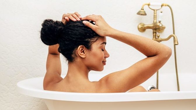 Do you shower before you take a bath?