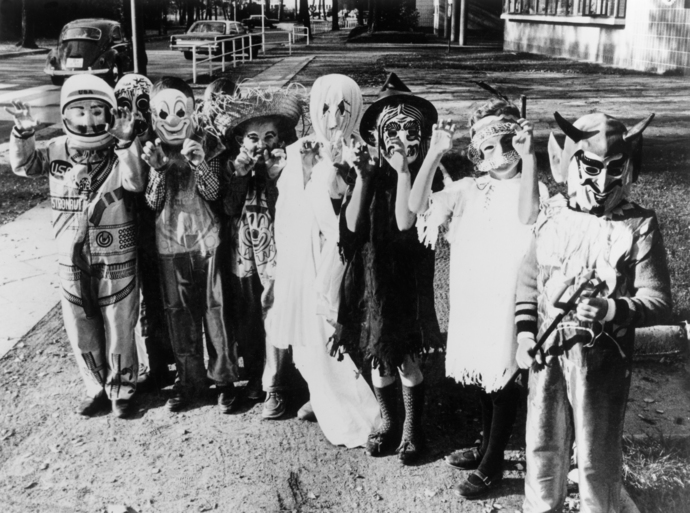 When you go (used to go) trick or treating for Halloween. Did anyone do a trick or get a trick instead of a treat?
