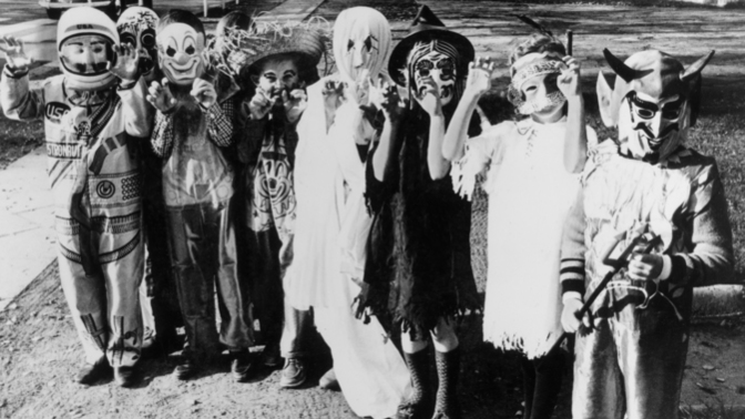 When you go (used to go) trick or treating for Halloween. Did anyone do a trick or get a trick instead of a treat?