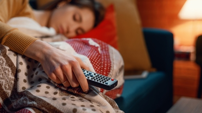 How easy is it for you to fall asleep while watching a movie?