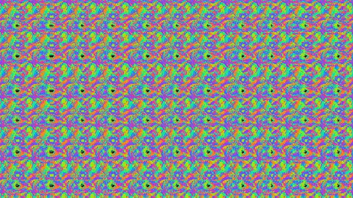 Have you ever been at a business or residence and the pattern on the walls or floors are tripping you out?
